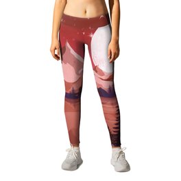 The Red Moonlight Leggings