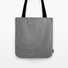 Drawn - Grey Tote Bag