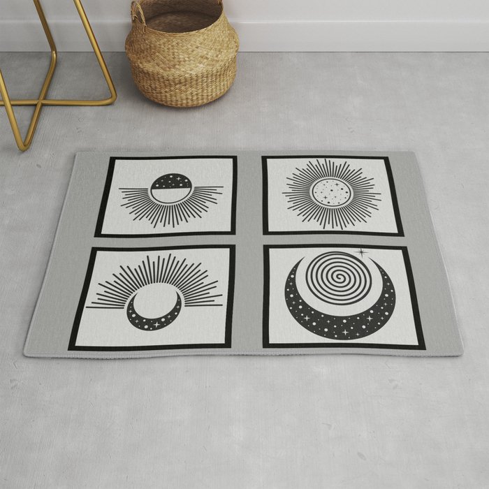 Celestial Moon Rug