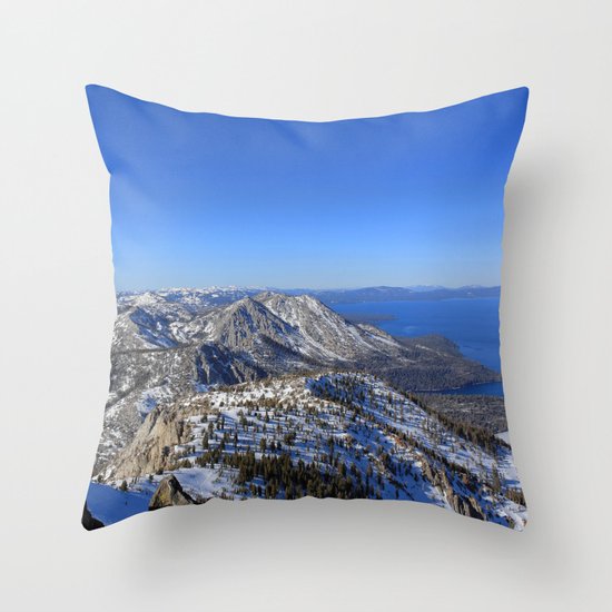 Maggies Peak Throw Pillow