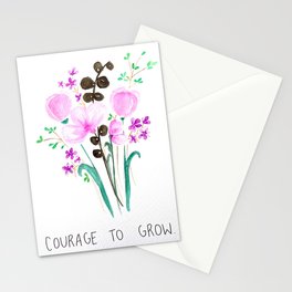 Courage to Grow Stationery Cards
