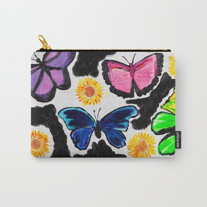 Butterflies Carry-All Pouch