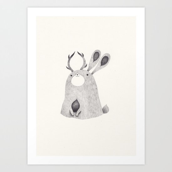 jackalope Art Print