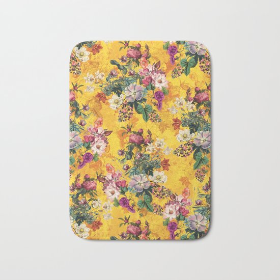 Summer Botanical Garden IX Bath Mat