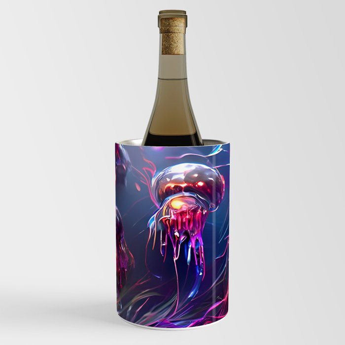 Purple Jellyfish Wine Chiller