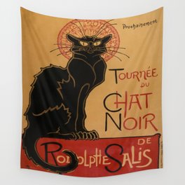 Le Chat Noir - Théophile Steinlen Wall Tapestry