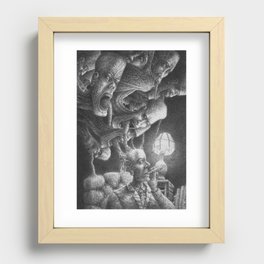 the world needs to see this Recessed Framed Print
