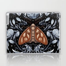 Night Moth Brown Laptop Skin