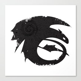 How to train your dragon  Canvas Print