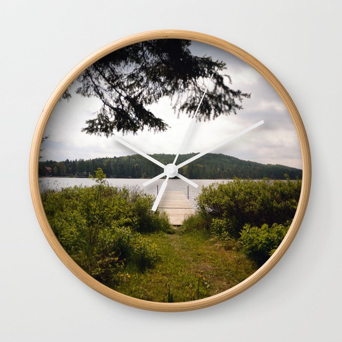 Lac Ménard Wall Clock