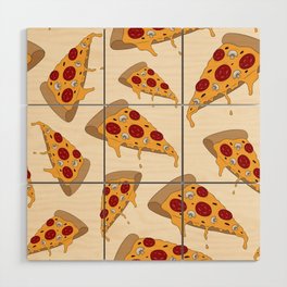 Pizza slice Wood Wall Art