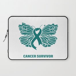 I Am A Cervical Cancer Survivor Laptop Sleeve