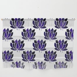 Purple Lotus Wall Hanging