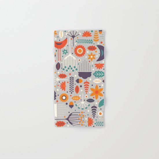 Flora & Fauna Hand & Bath Towel