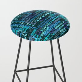 blue ink marks hand-drawn collection Bar Stool