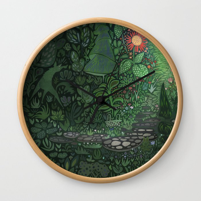 The Woods: Little Red Wall Clock