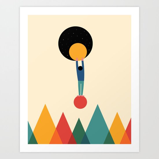 Cycle Art Print