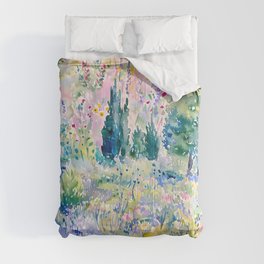 French Countryside Summer  Comforter