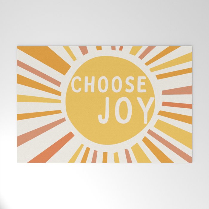 Choose Joy Welcome Mat
