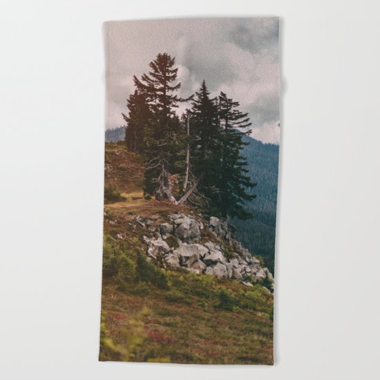 Northwest Forest Beach Towel