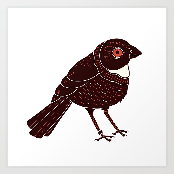 Sparrow Art Print