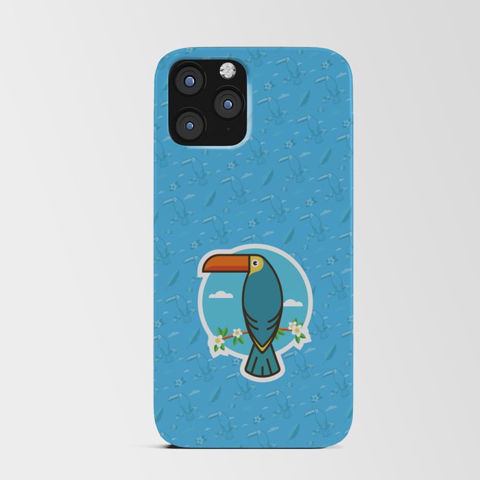 Toucan tropical colorful bird iPhone Card Case