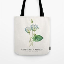 Nymphaea Caerulea - Blue Lotus Tote Bag