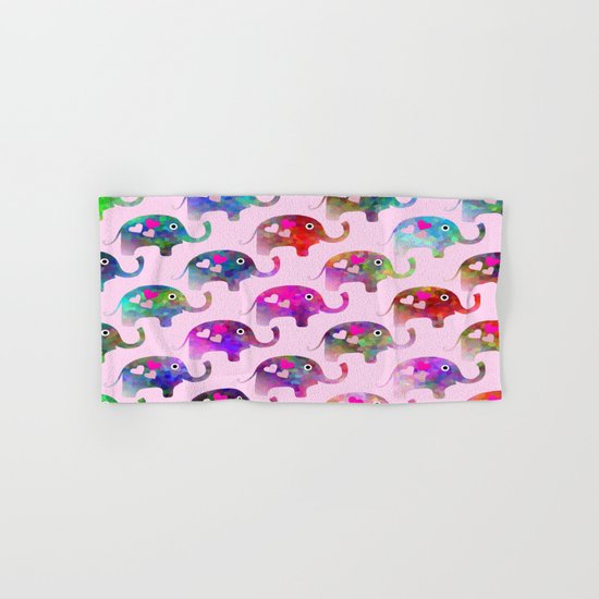 Elephant Party Hand & Bath Towel