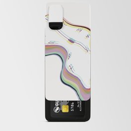 Melting Clock Android Card Case