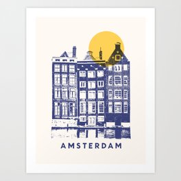 Amsterdam - City Art Print