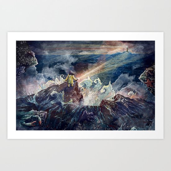 Hello Stranger Art Print