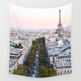Paris City Wall Tapestry