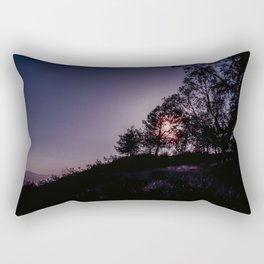 Vivid Sunset Rectangular Pillow
