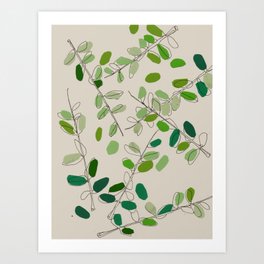 Branches I Art Print