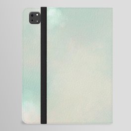 Soft Green White iPad Folio Case
