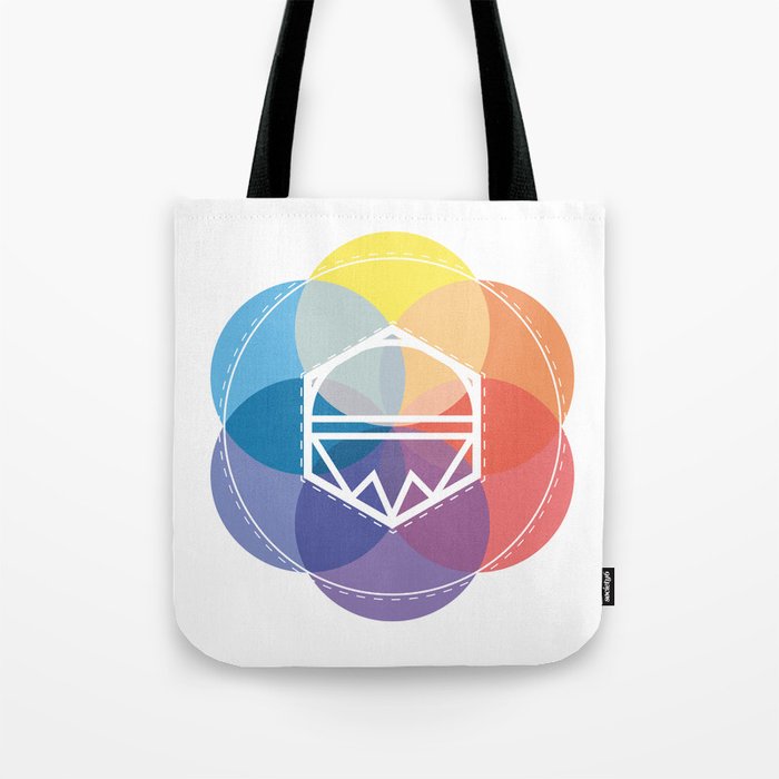 Color kaleidoskop Tote Bag