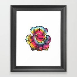 Tie-Dye Ganesha Framed Art Print