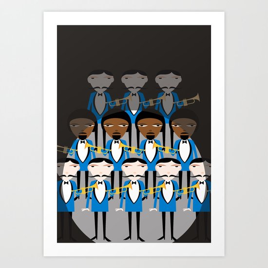 And all that jazz Art Print