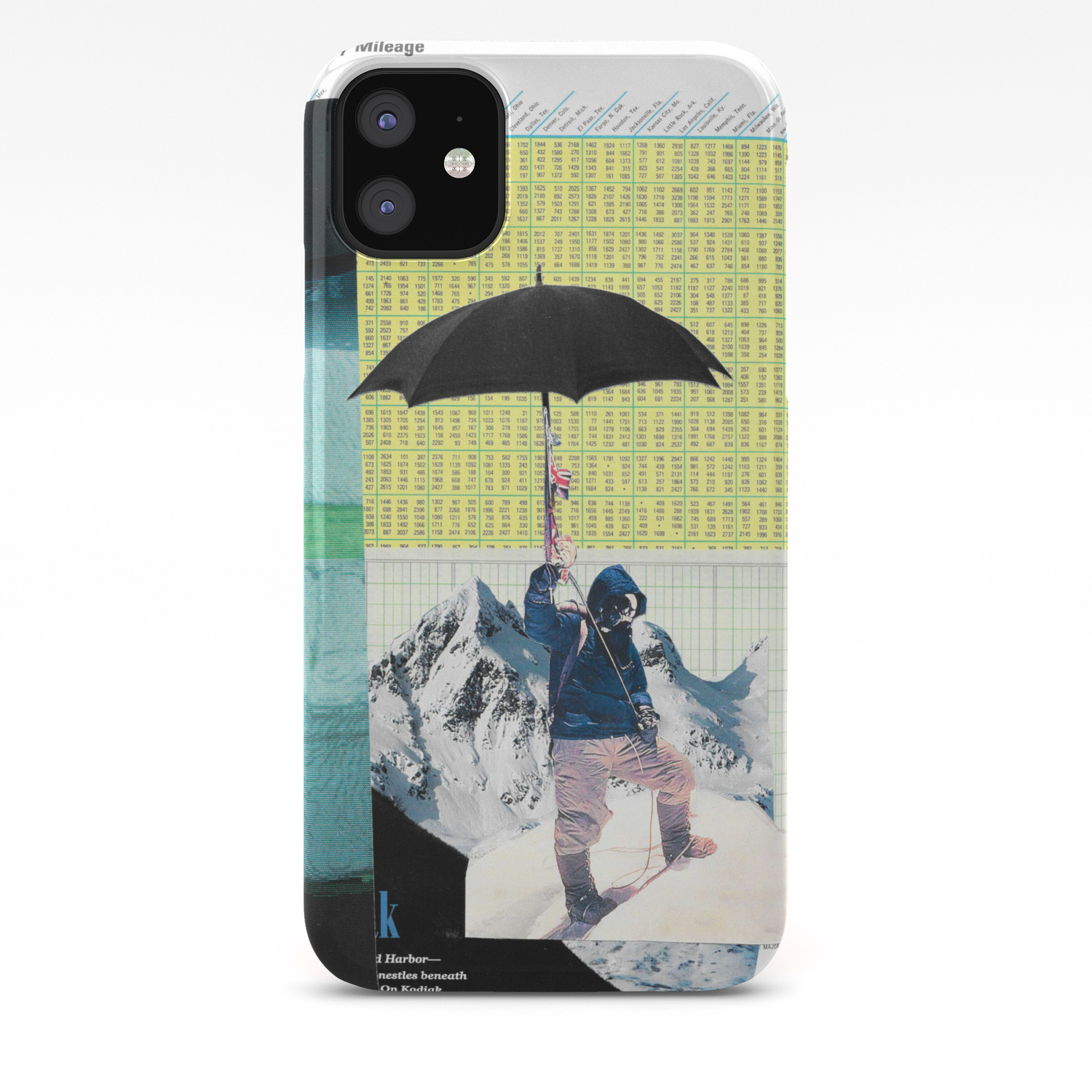 Yellow umbrella part 1 iPhone 11 case Yellow umbrella part 1 iPhone 11 case