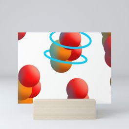 Colorful Clusters  Mini Art Print