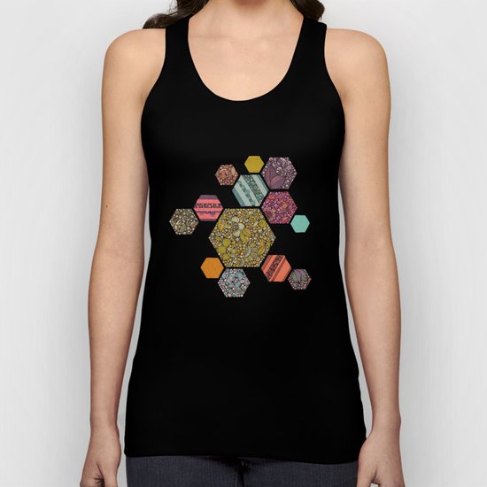 Summer honeycomb Unisex Tank Top
