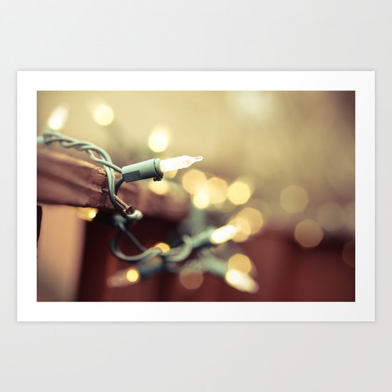 Glow Art Print