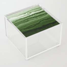 WITHIN THE TIDES FOREST GREEN by Monika Strigel Acrylic Box