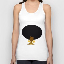 My Afro Is Bigger Than Yours! Unisex Tank Top