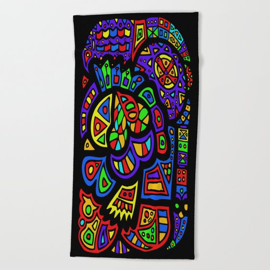 Abstract #426 Beach Towel