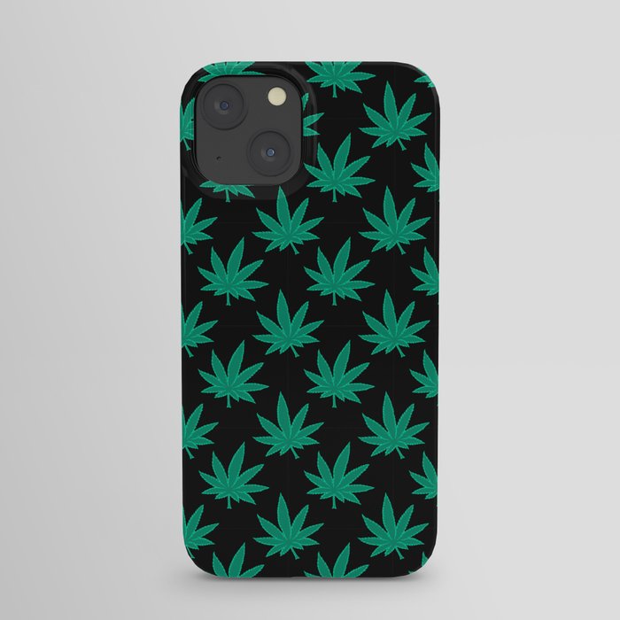 Weed Pattern 420 iPhone Case