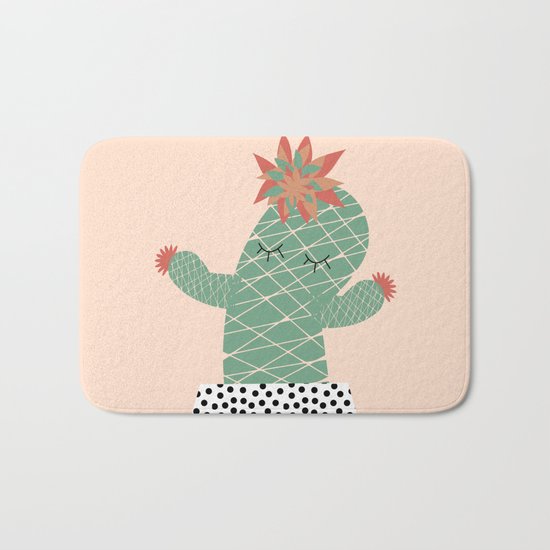 Mrs Succulent Bath Mat