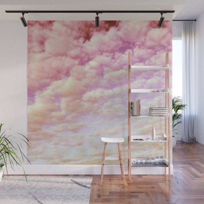 Cotton Candy Sky Wall Mural