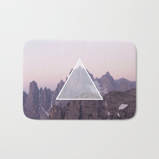 Mountain Triangle Bath Mat