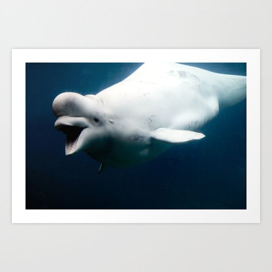 Heaven Above and the Sea Below Art Print